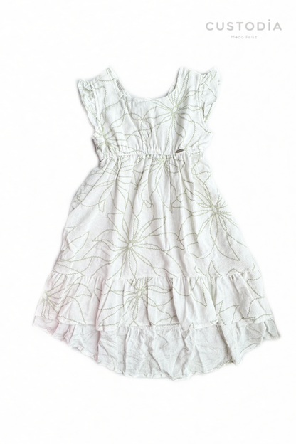 Vestido Artesanal Amarre Espalda