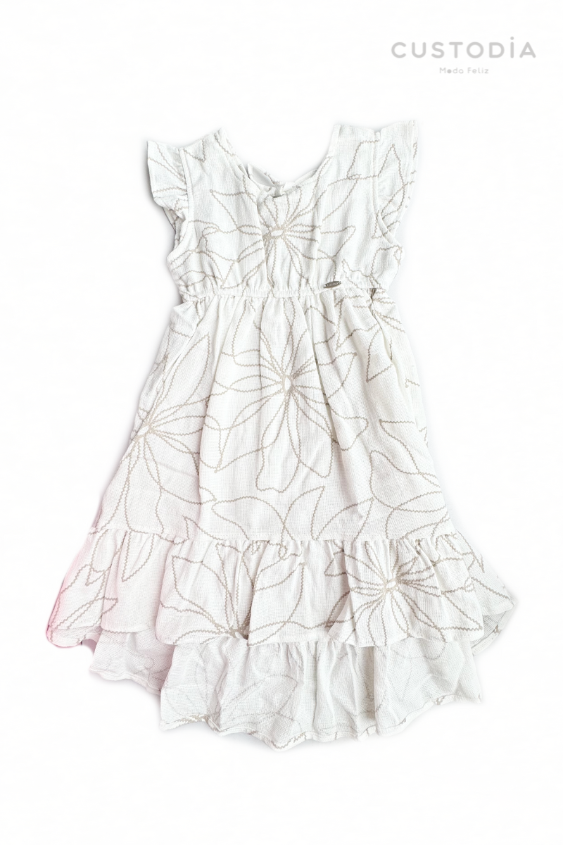 Vestido Artesanal Amarre Espalda