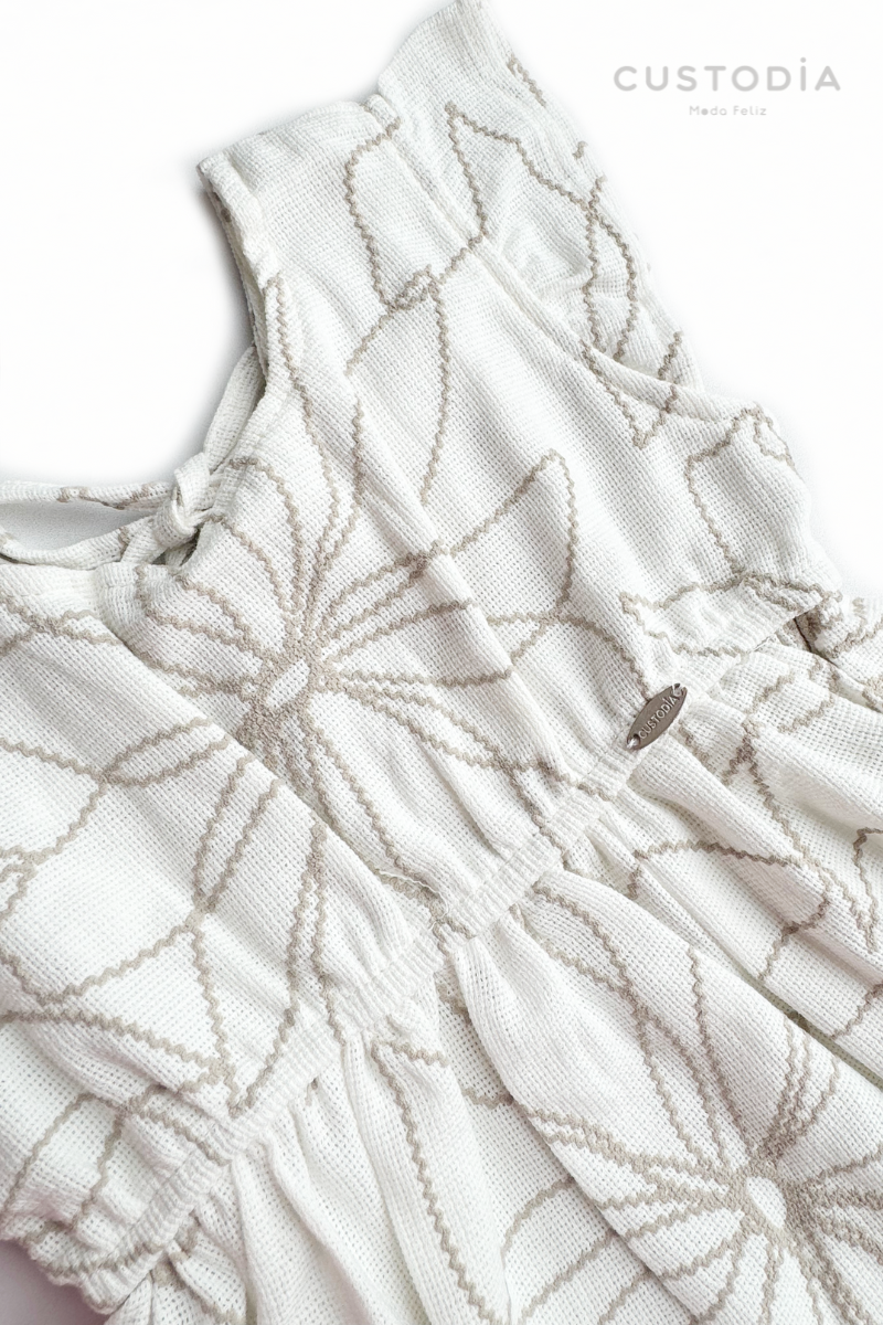 Vestido Artesanal Amarre Espalda