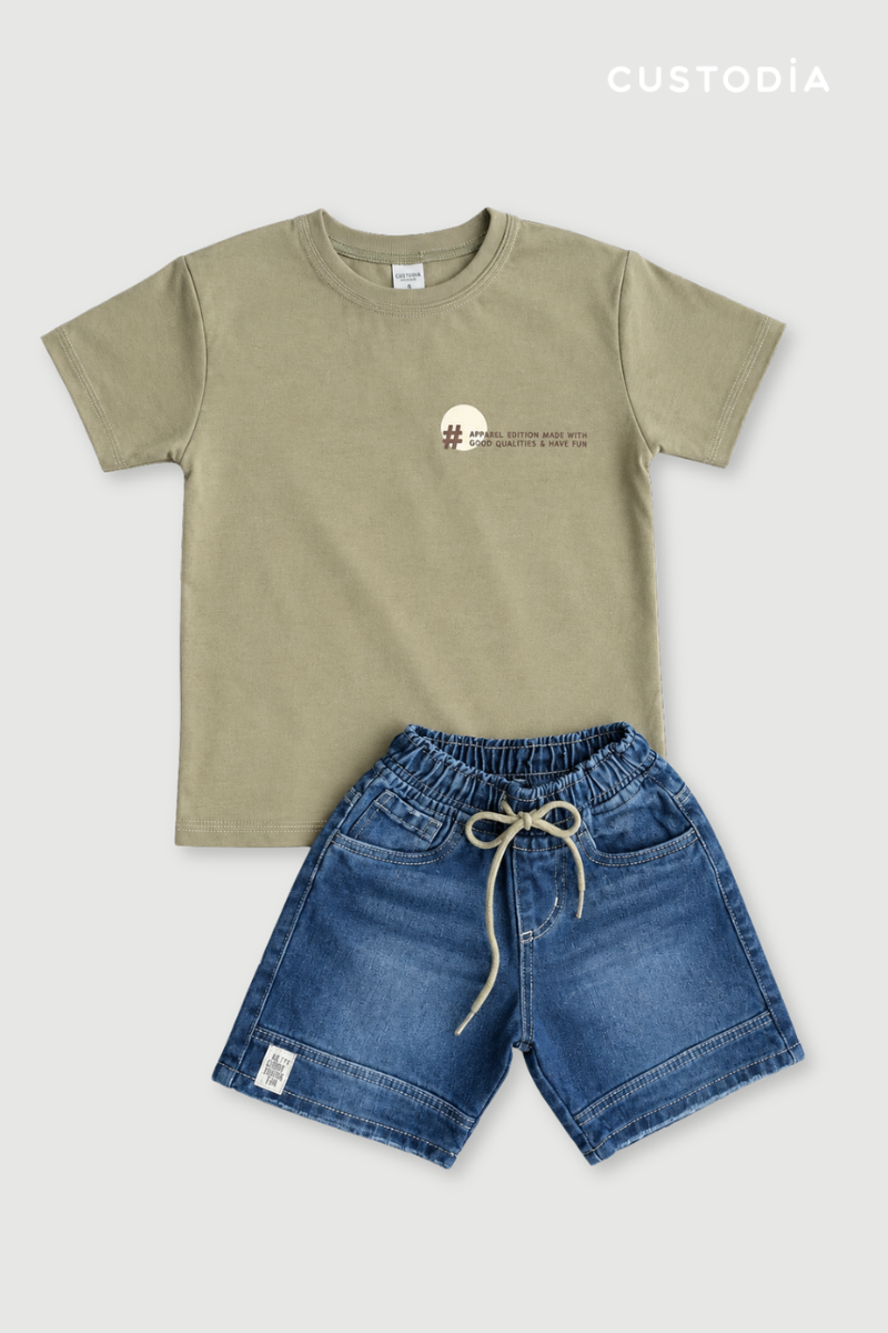Conjunto Denim Casual