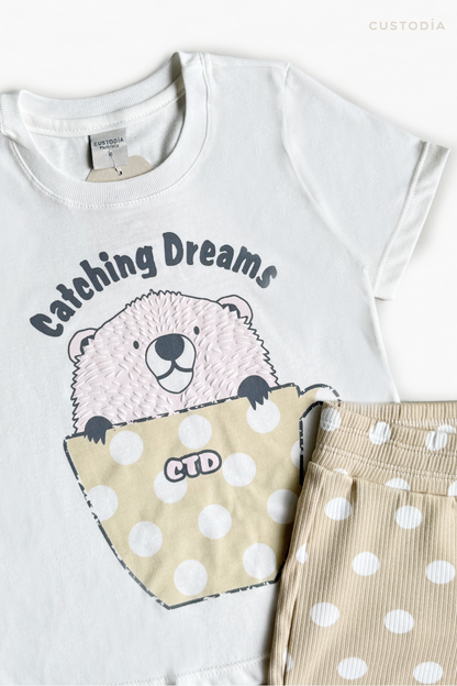 Pijama Puntitos Castor