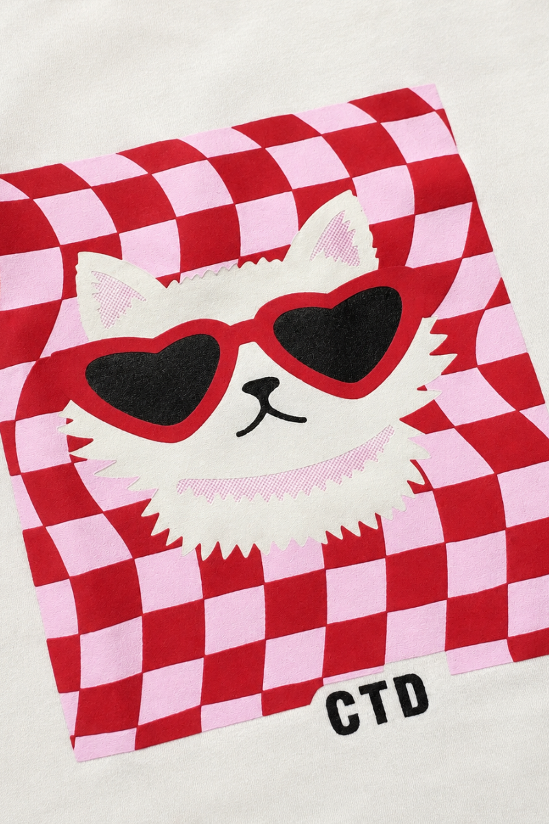 Camiseta Cat Love