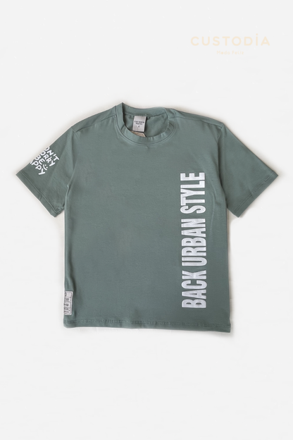 Camiseta Urban Happy Para Niño