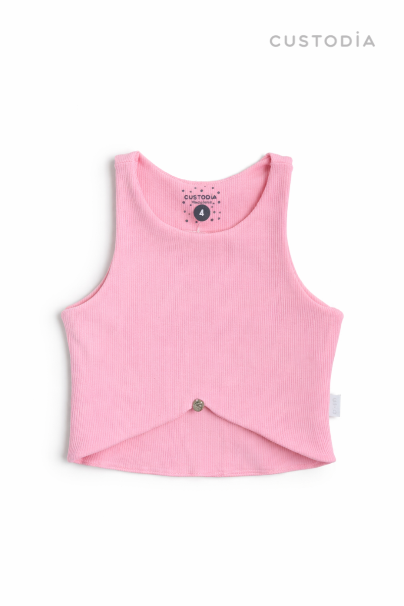 Blusa Pink Rib Chic