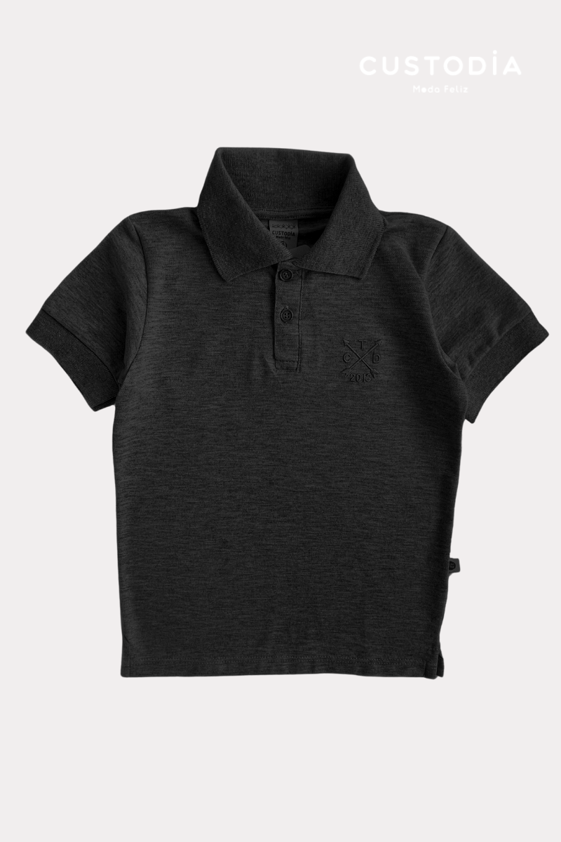 Camiseta Tipo Polo Flechas