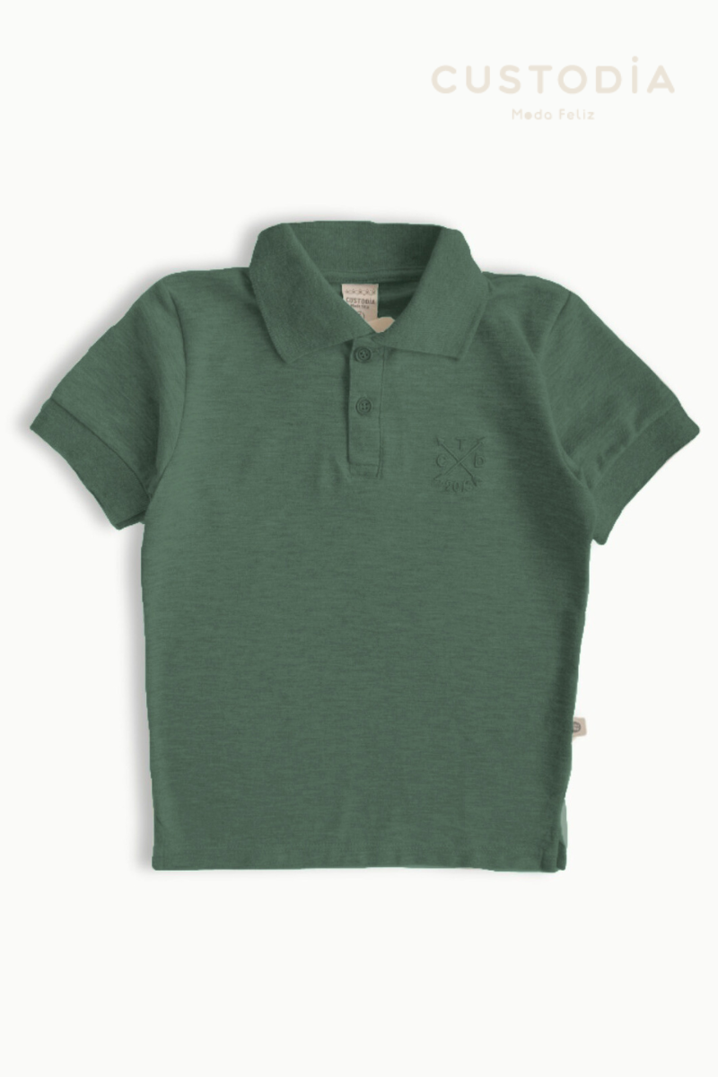 Camiseta Tipo Polo Flechas