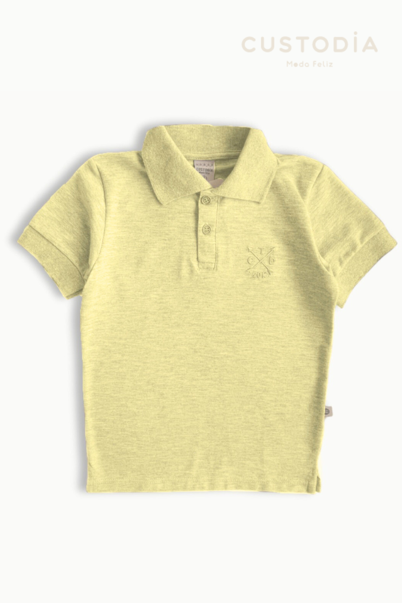 Camiseta Tipo Polo Flechas