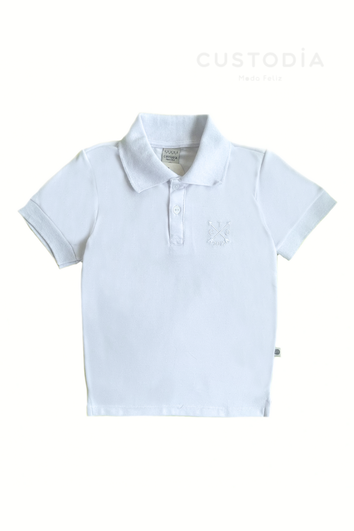 Camiseta Tipo Polo Flechas