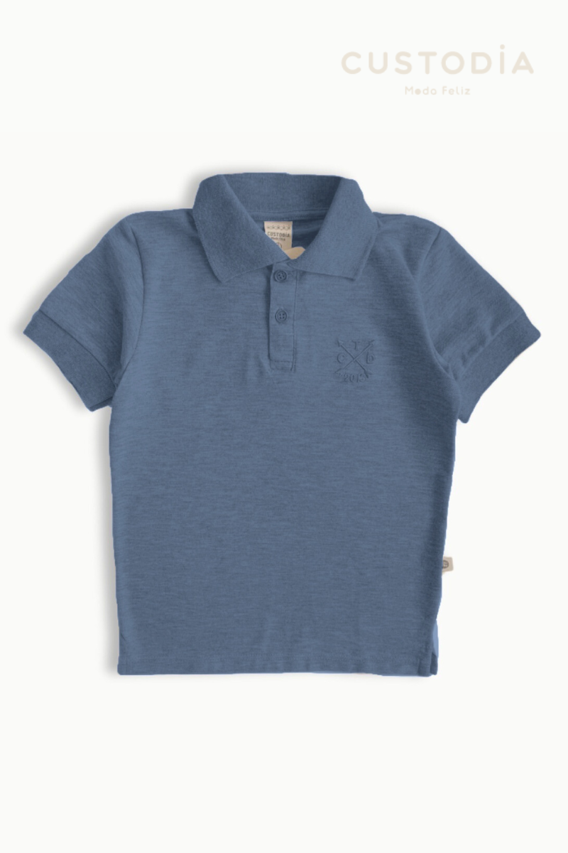 Camiseta Tipo Polo Flechas