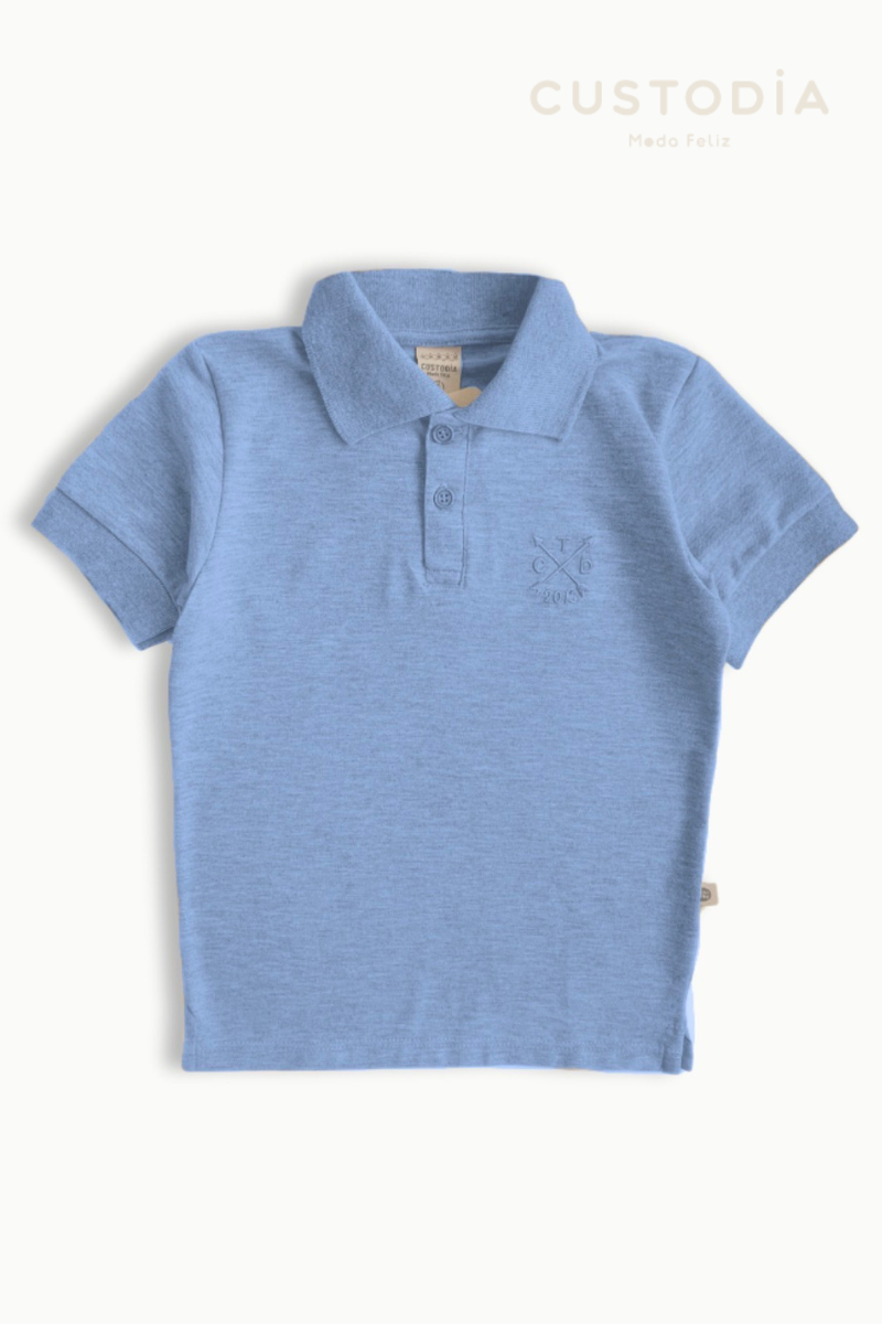 Camiseta Tipo Polo Flechas