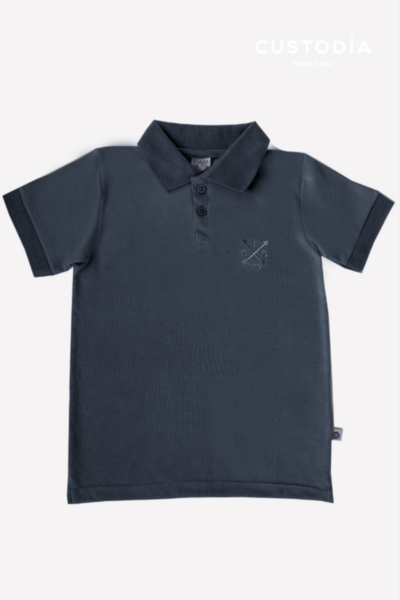 Camiseta Tipo Polo Flechas