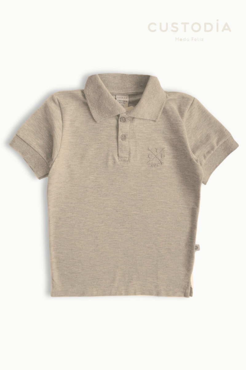 Camiseta Tipo Polo Flechas