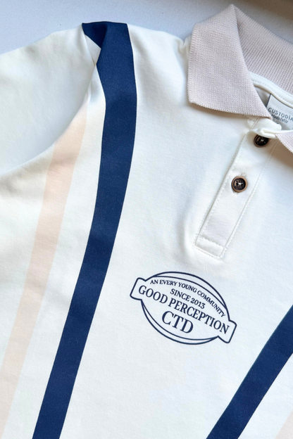 Camiseta Polo Rayas