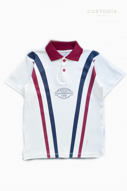 Camiseta Polo Rayas