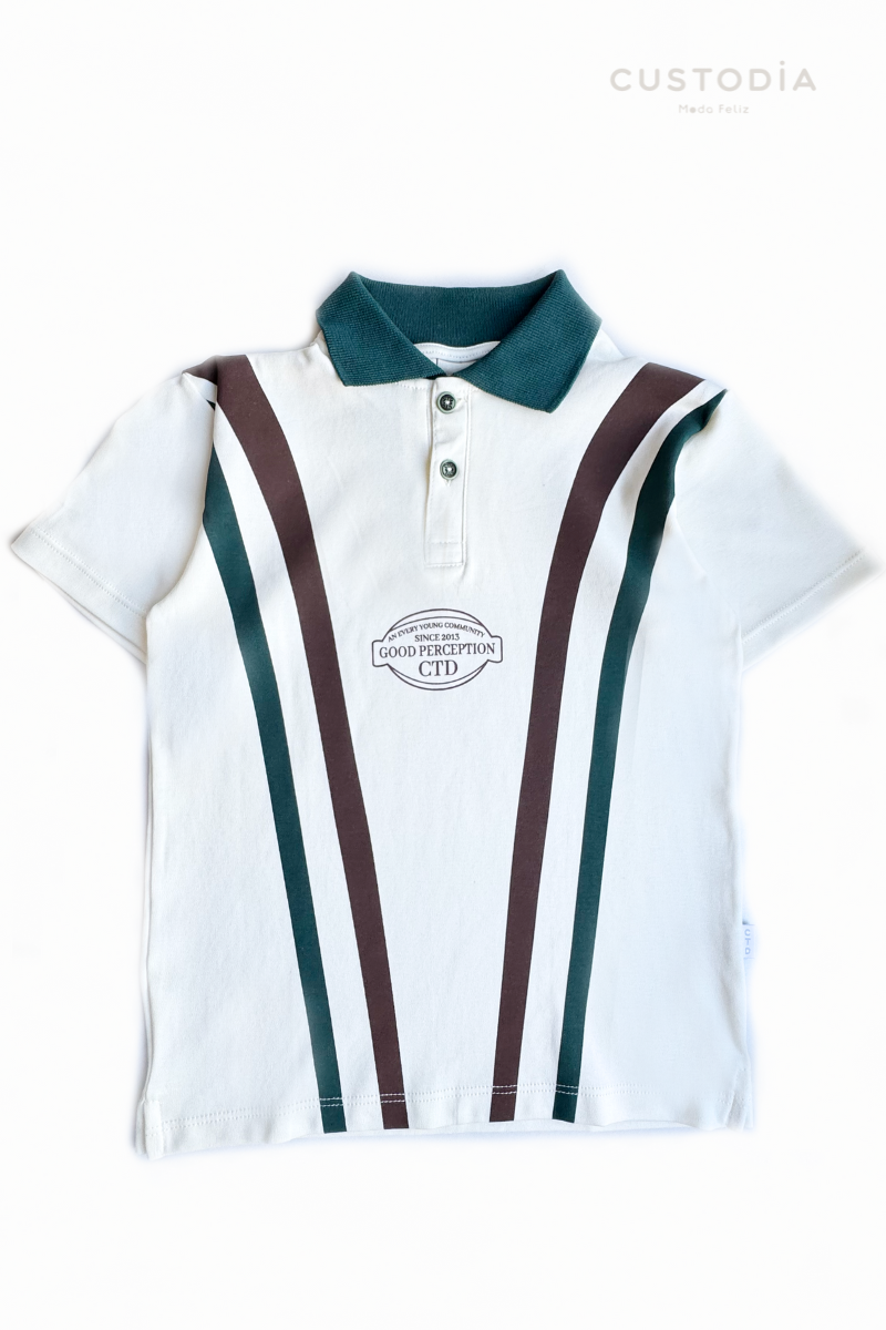 Camiseta Polo Rayas