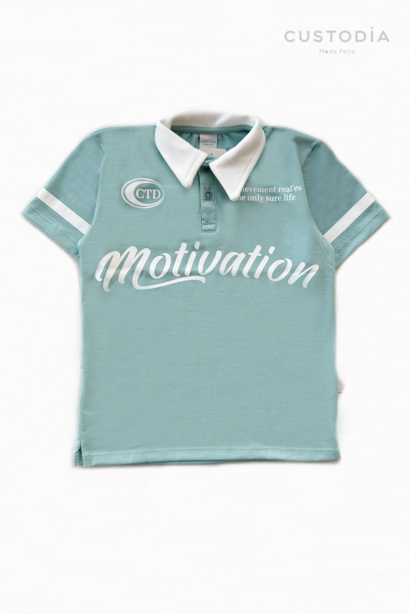 Camiseta Polo Motivation
