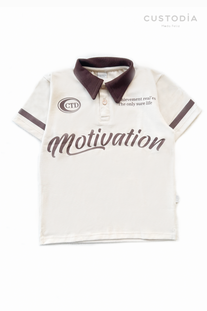 Camiseta Polo Motivation