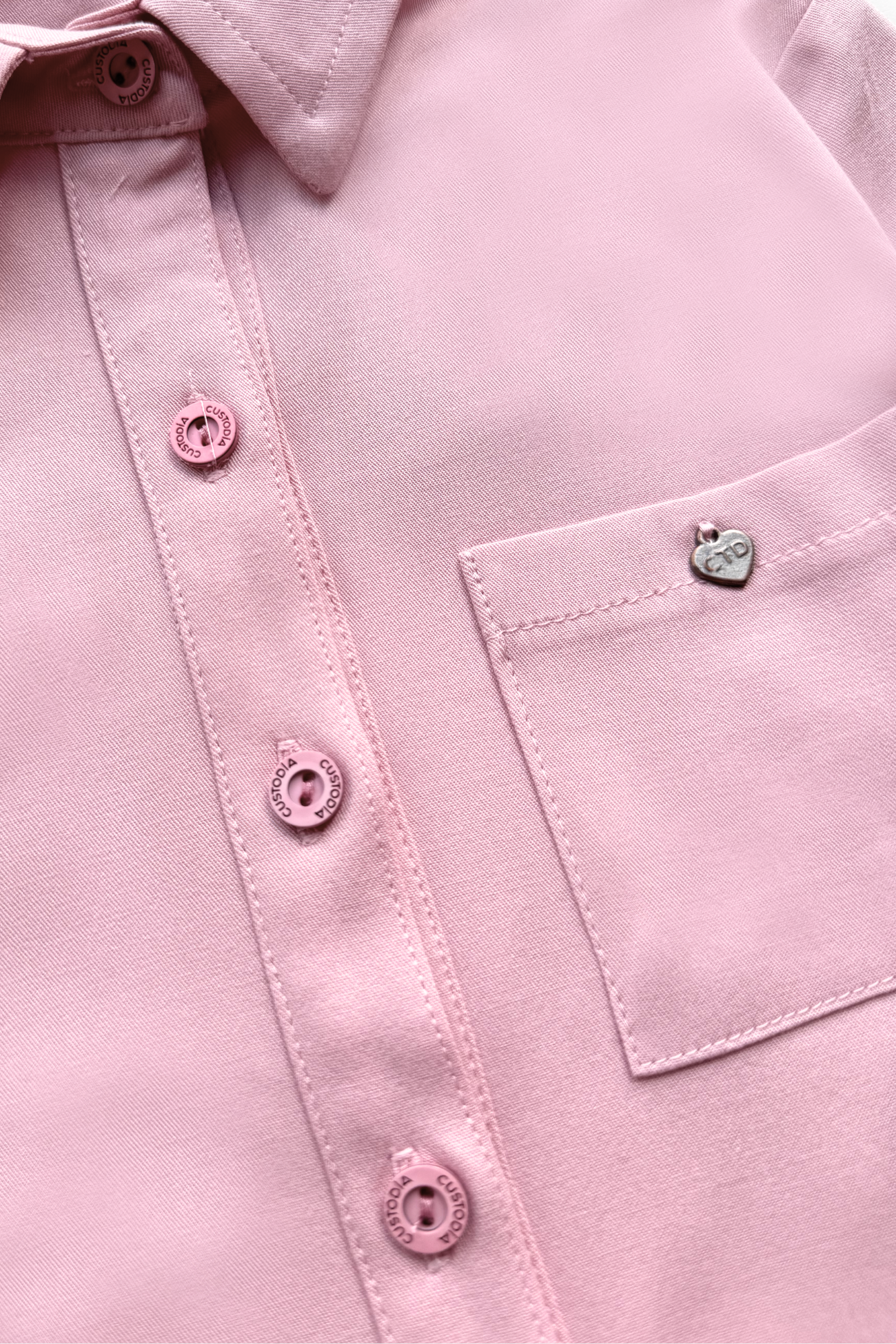 Camisa Básica Para Niña