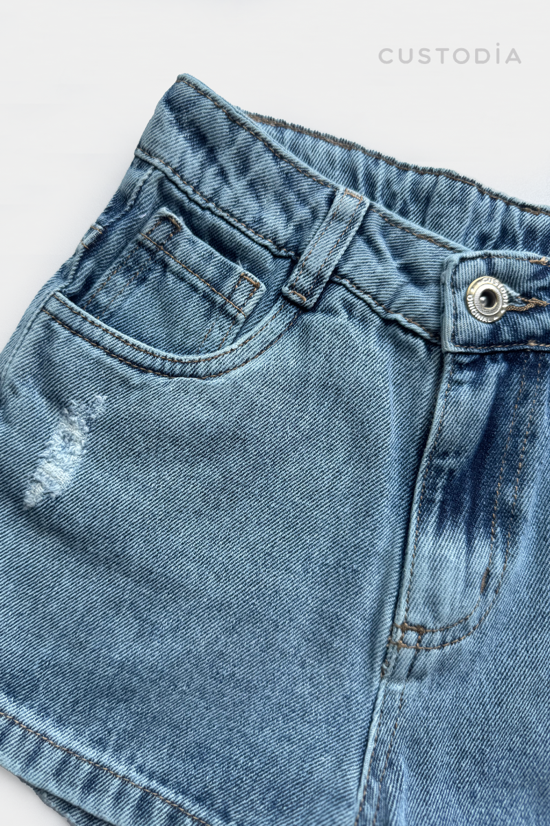 Short Denim Claro