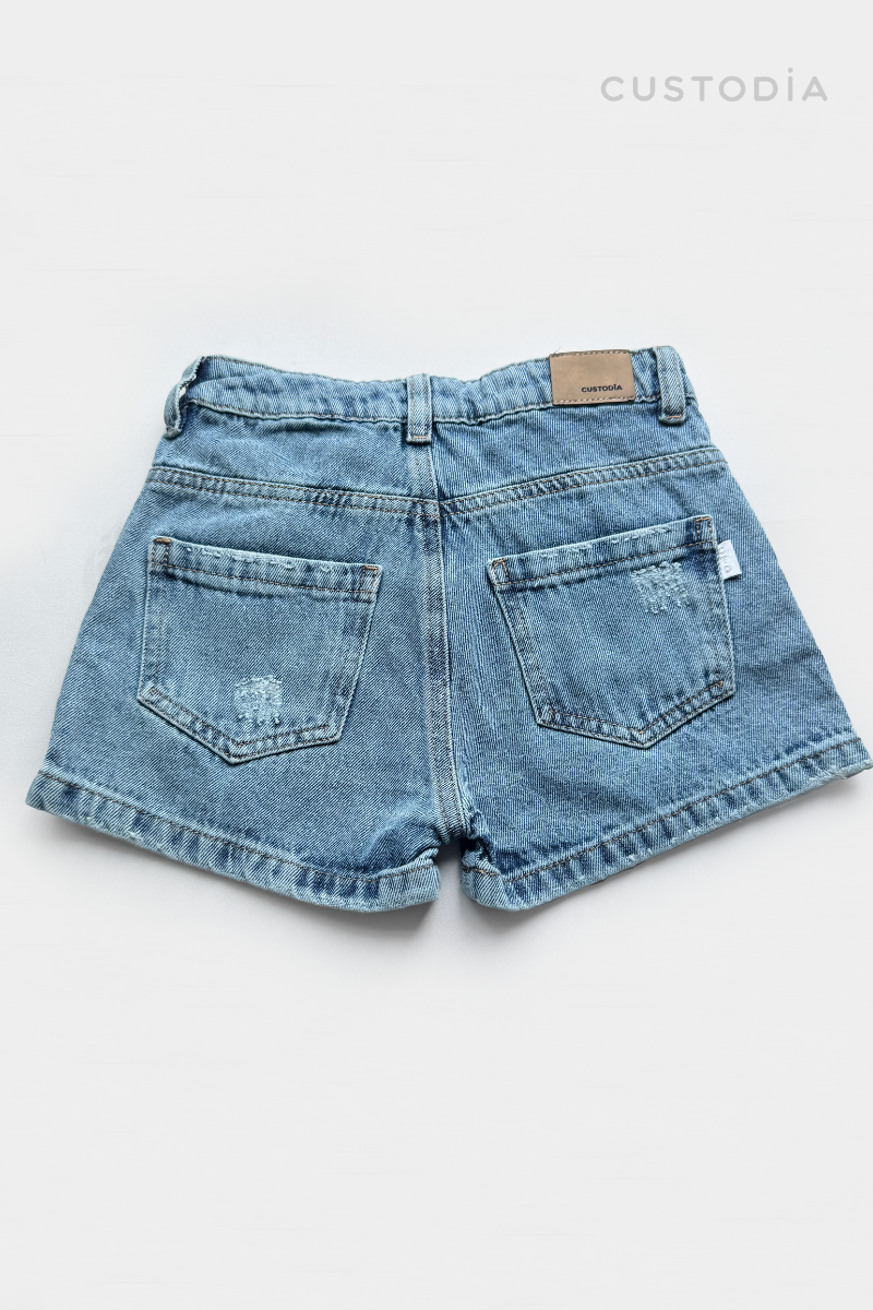 Short Denim Claro