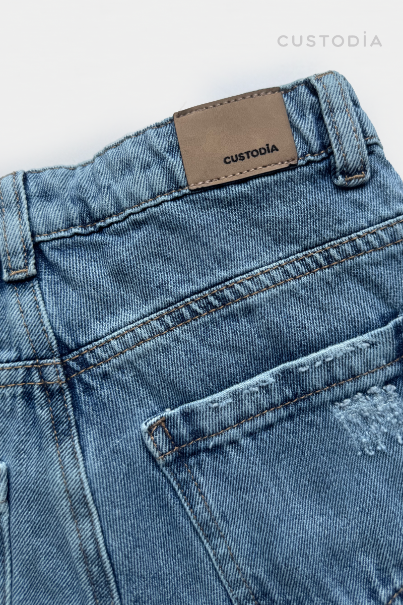 Short Denim Claro