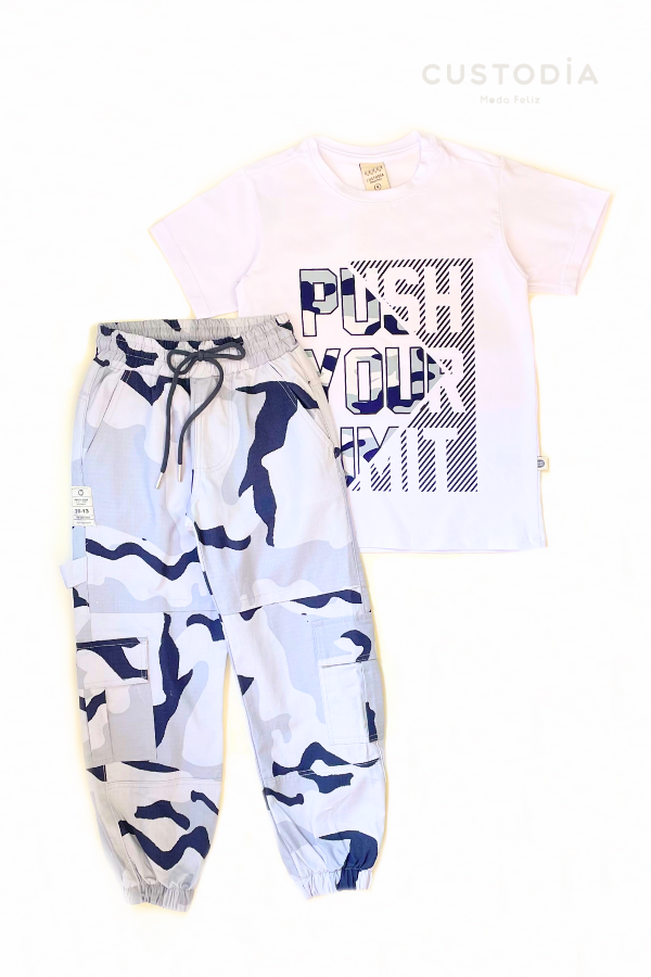 Set 2 Prendas Jogger Militar