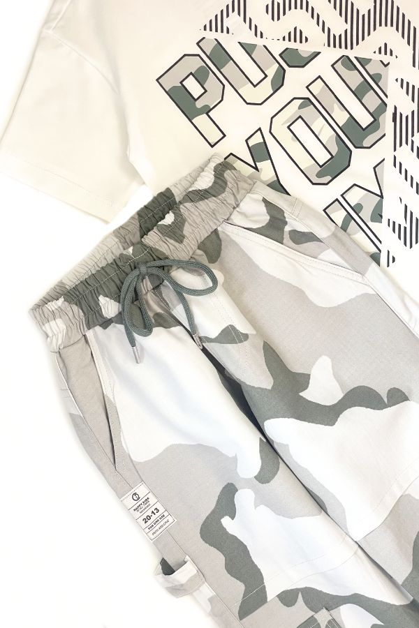 Set 2 Prendas Jogger Militar