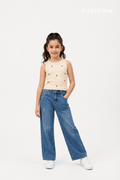 Jean Bota Recta Para Niña
