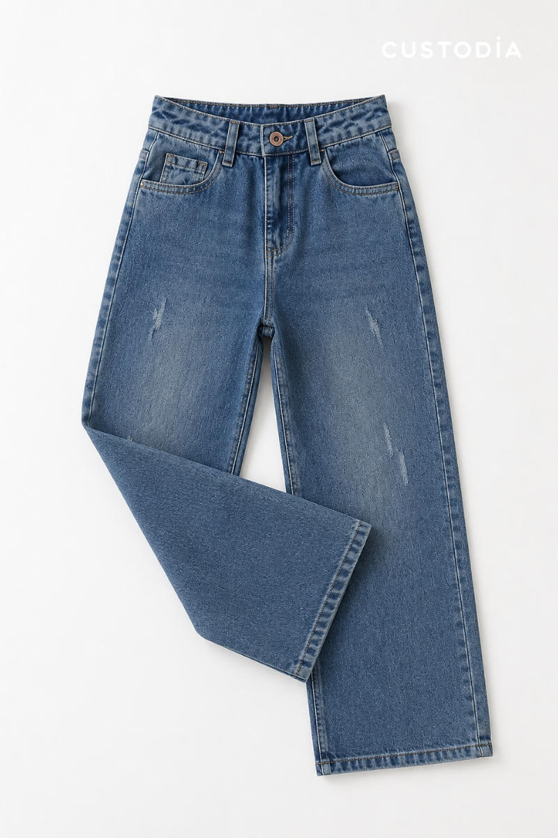 Jean Bota Recta Para Niña