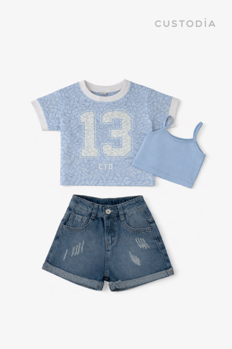 Set 3 Prendas Number