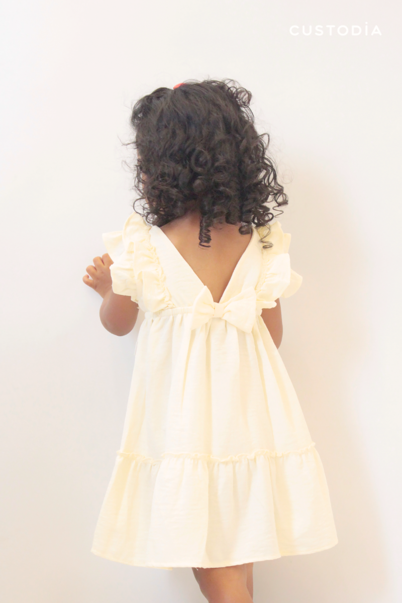 Vestido Emilia Moño Espalda