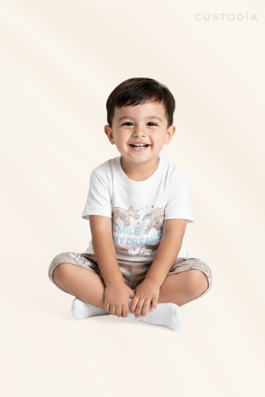 Pijama Dinos Texturizada