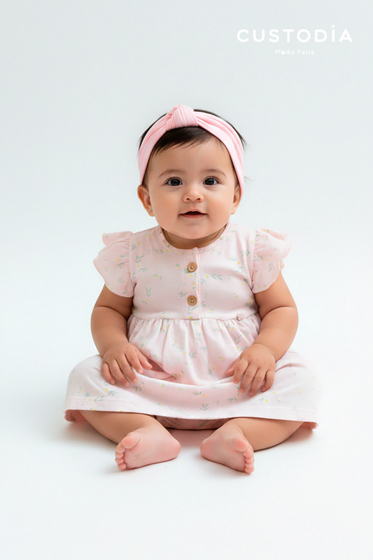 Vestido y Panty Jardín