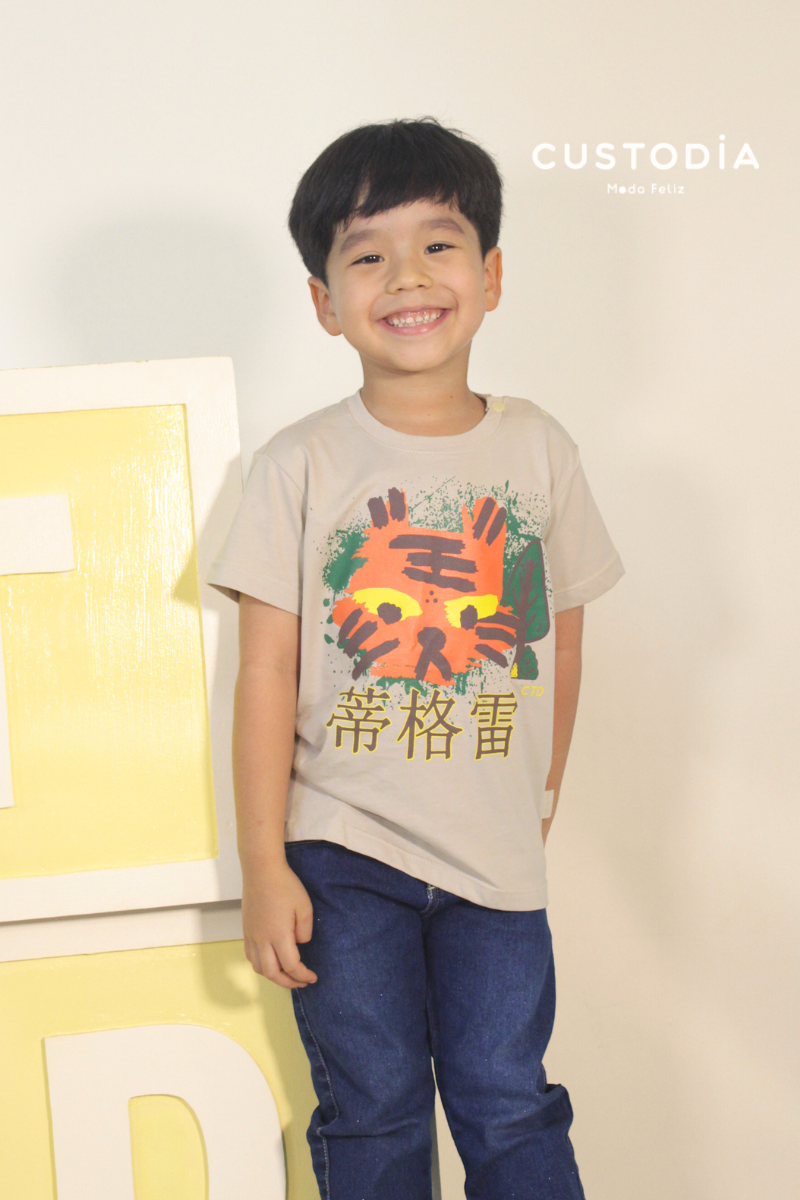 Camiseta China Para Bebé Niño