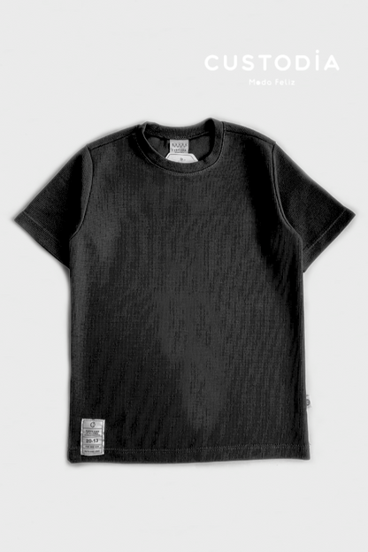 Camiseta Waffle Fondo Entero