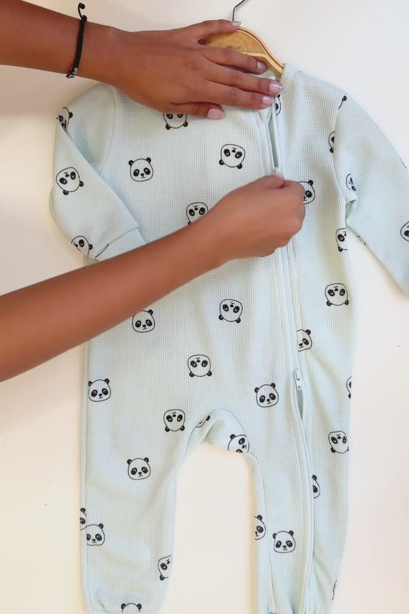 Pijama Entera Panda Doble Cierre